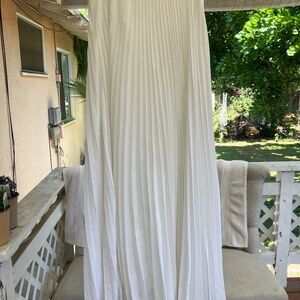 ASOS White Maxi Skirt